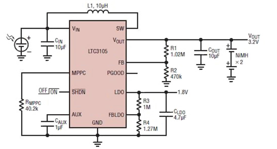 Linear Technology energy-harvester parts